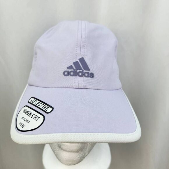 🔸️NWT Adidas Lavender Superlite Aeroready UPF 50 Adjustable Hat One Size - Picture 5 of 12